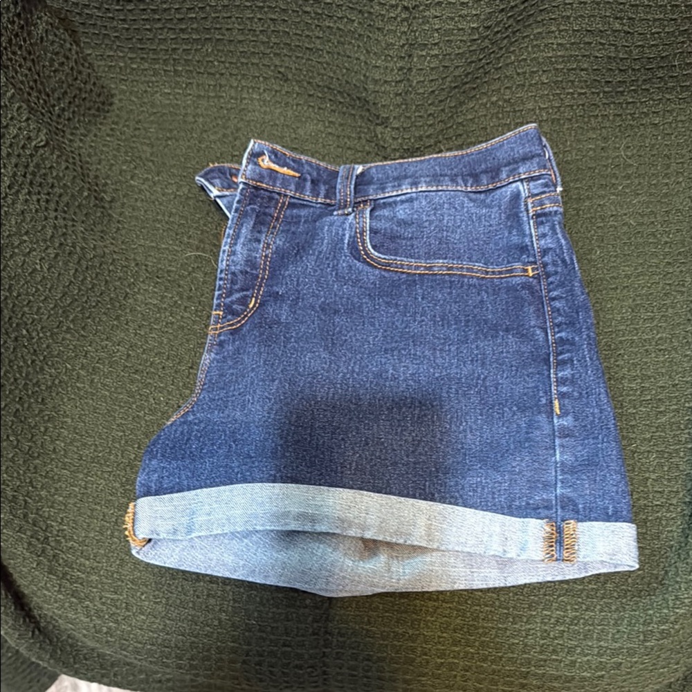 Old Navy Dark Blue Jean Shorts